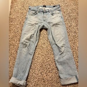 Citizens Of Humanity Light Blue Straight Jeans